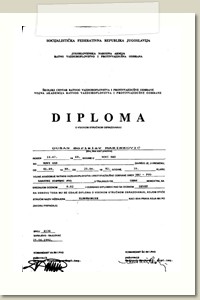 Diploma DULE
